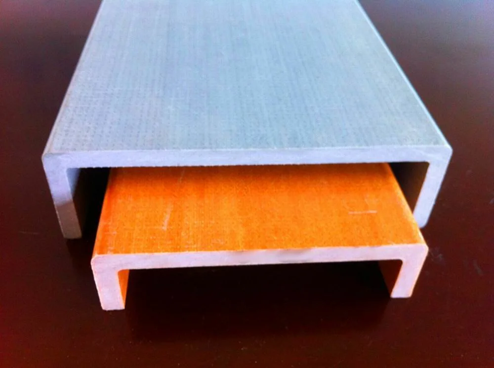 UV Resistant High Strength GRP Channel, FRP Channel Fiberglass Channel