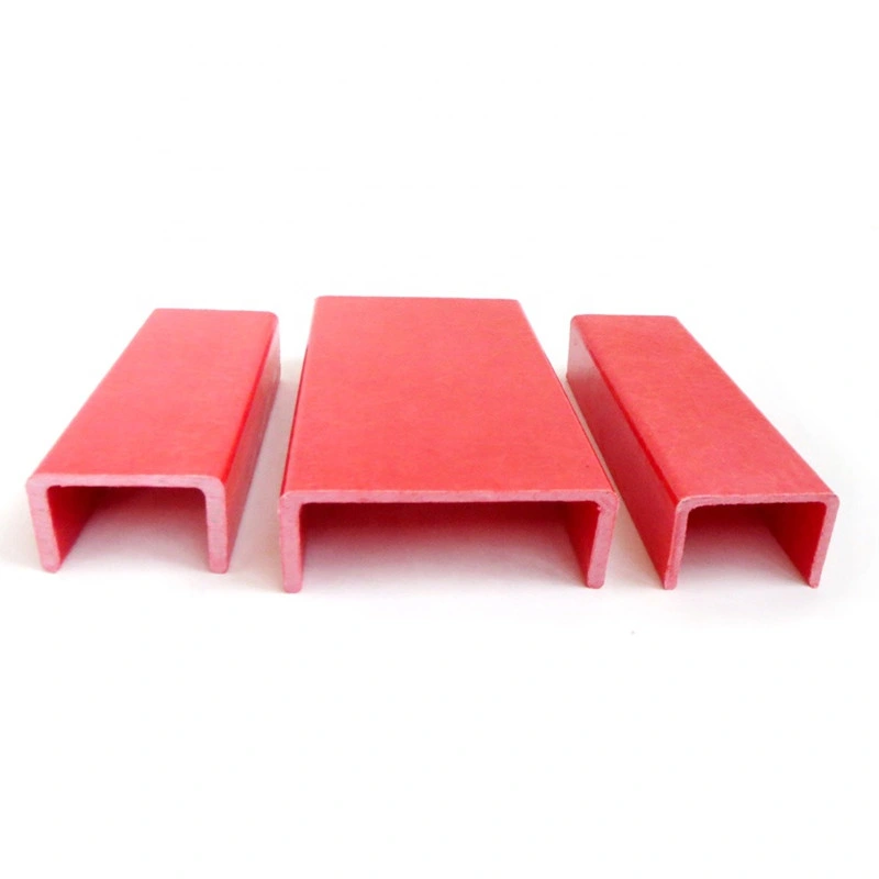 Customized Pultruded FRP Fiberglass Profile Channel C