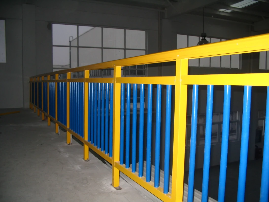 Chemical Resistant Customized Fiberglass/FRP Composite Fence/Handrail