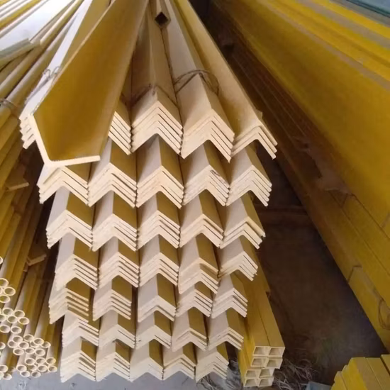FRP/GRP Pultrusion Gleiche Fiberglas-L-Winkelform