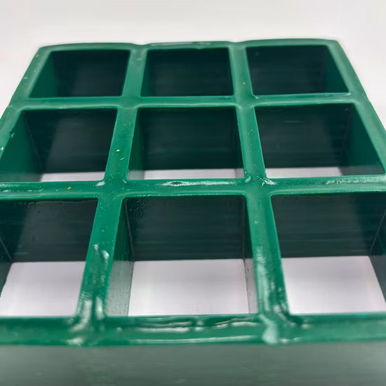 Verbundplatten-Gehweggitter, rutschfestes, geformtes Glasfaser-FRP-Gitter